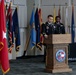 Newly Promoted Col. Rowell Gives Speech