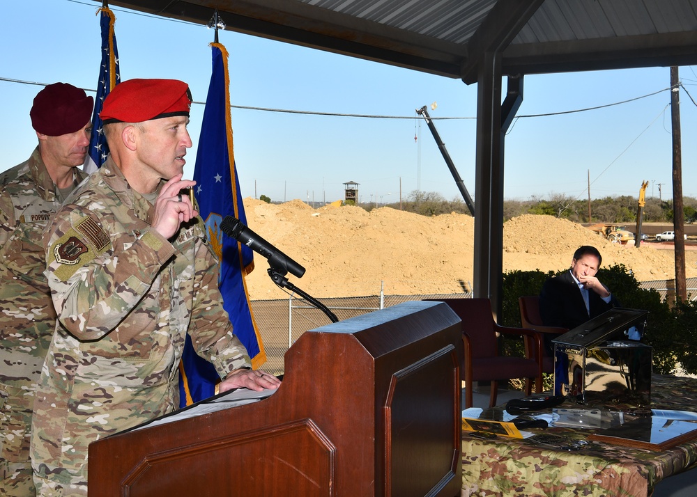 Special Warfare Training Wing Aquatics Center Heritage Capsule ceremony