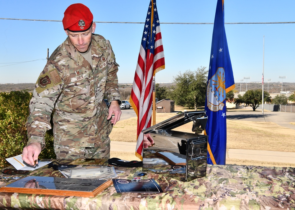 Special Warfare Training Wing Aquatics Center Heritage Capsule ceremony