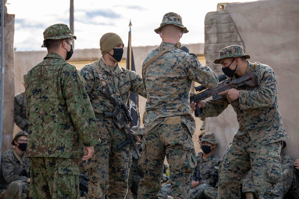Iron Fist 2022: 2/4 Marines, JGSDF soldiers conduct MOUT training
