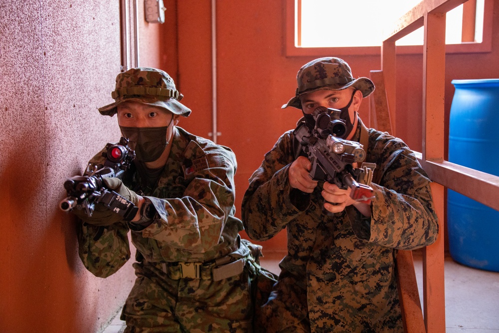 Iron Fist 2022: 2/4 Marines, JGSDF soldiers conduct MOUT training