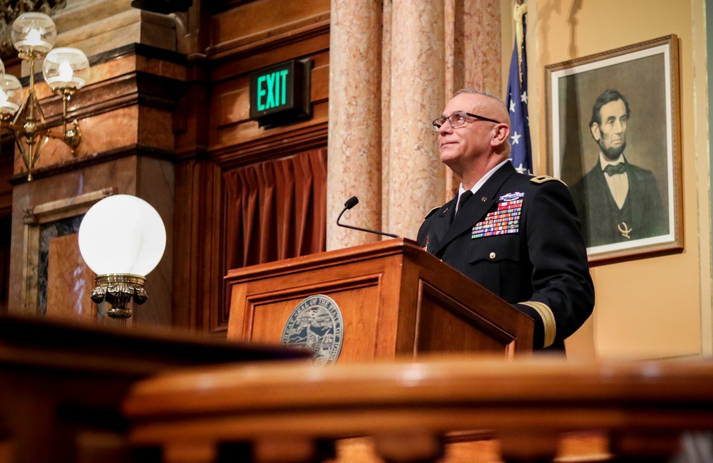 Iowa Adjutant General gives annual Condition of the Guard address