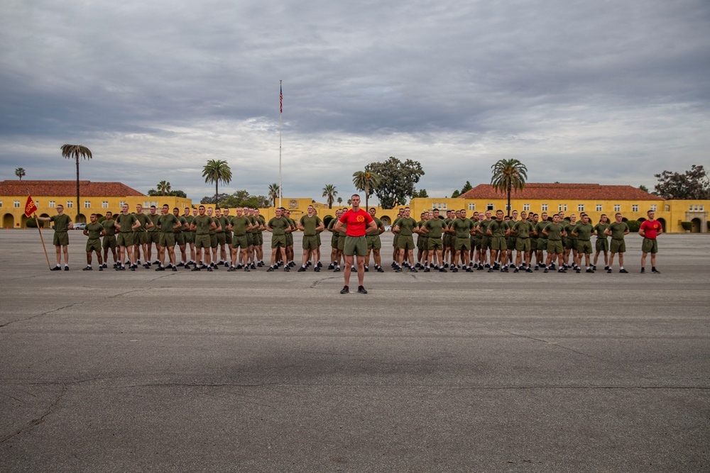 Alpha Company Motivational Run