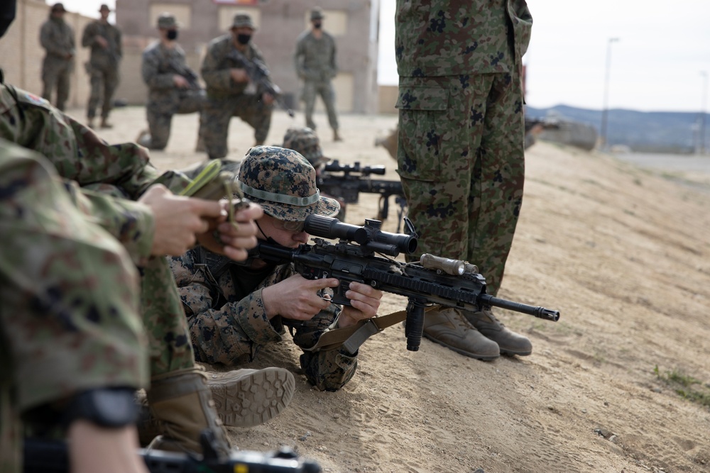 Iron Fist 2022: US Marines, Japan Ground Self-Defense Force soldiers conduct house-clearing drills