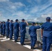 USCG Cutter Stratton render honors to USS Arizona Memorial