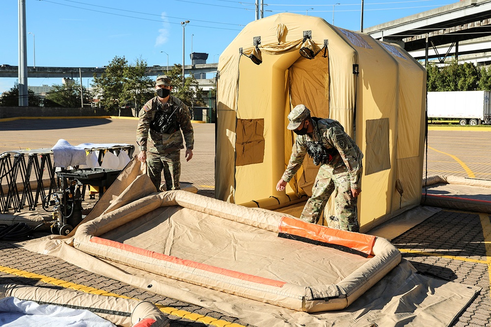 Louisiana and Iowa National Guard teams train to prevent catastrophes