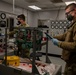 Hydraulic Technicians maintain F-15E Strike Eagle components
