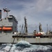 USS Lake Champlain conducts replenishment-at-sea in Philippine Sea