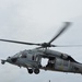 USS Lake Champlain conducts vertical replenishment-at-sea in the South China Sea