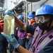 USS Lake Champlain conducts replenishment-at-sea in the South China Sea