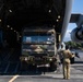 Loading cargo onto a C-17