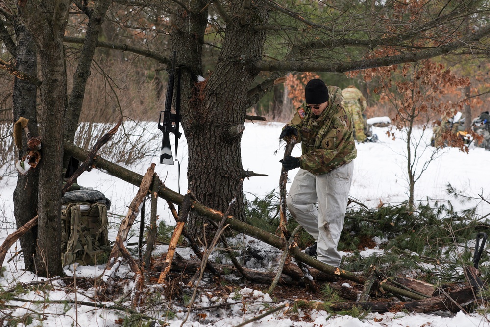 Task Force McCoy Soldiers Participate in Cold Weather Training