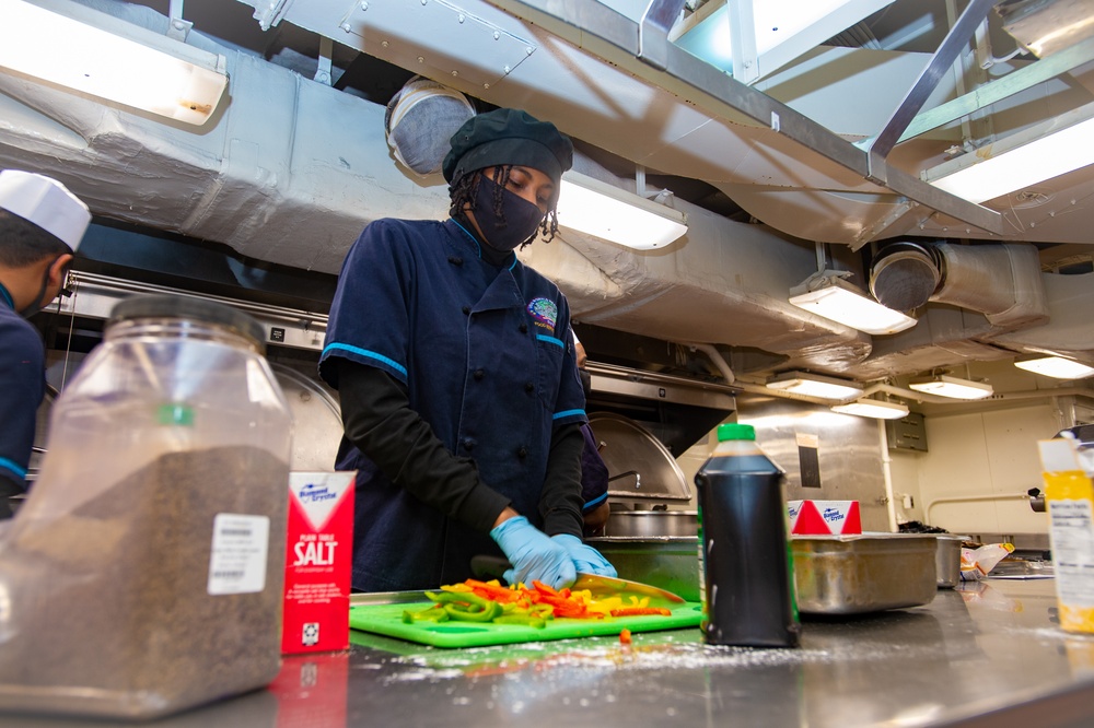 USS Ronald Reagan (CVN 76) Aft Galley