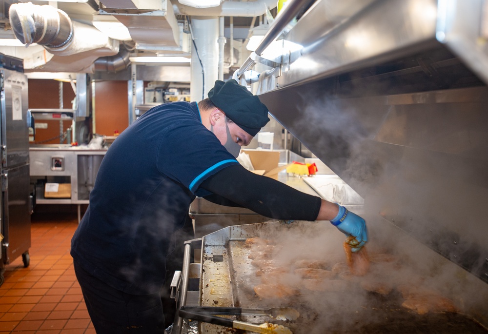 USS Ronald Reagan (CVN 76) Aft Galley