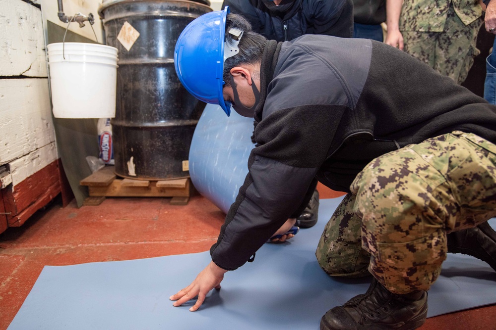 USS Ronald Reagan (CVN 76) Tile Team