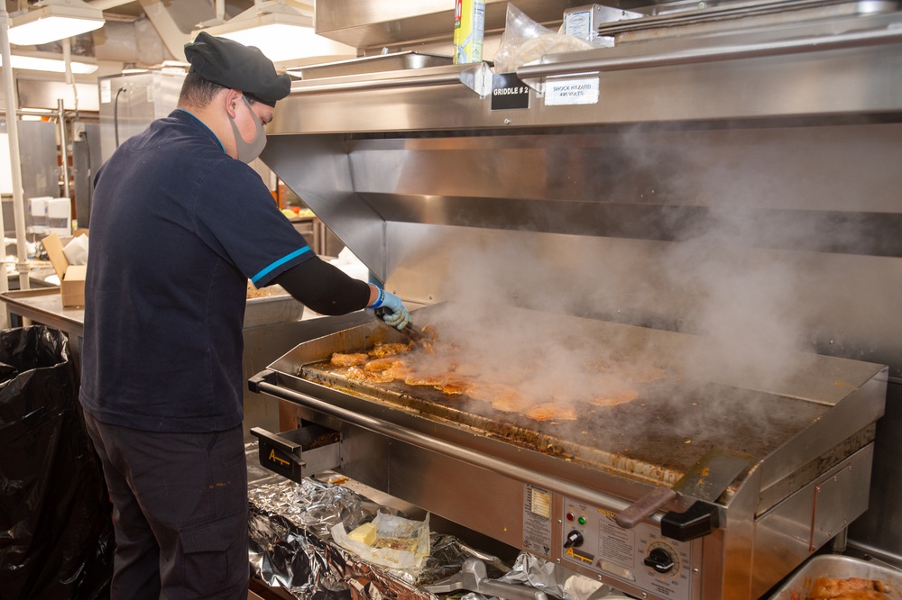 USS Ronald Reagan (CVN 76) Aft Galley