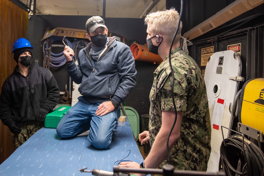 USS Ronald Reagan (CVN 76) Tile Team