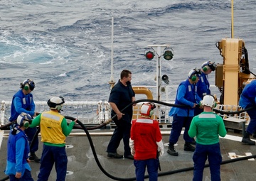 USCG Cutter Stratton crew conduct helicopter operations