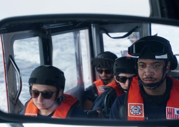 USCG Cutter Stratton crew conducts small boat training