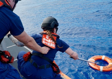 USCG Cutter Stratton crew conducts small boat training