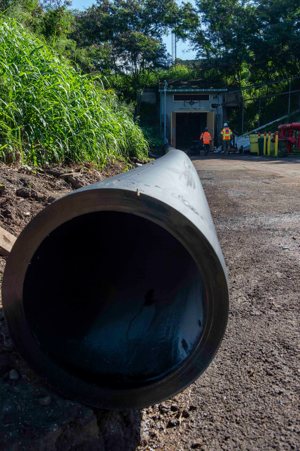 GAC Pipe Installed at Red Hill Well Shaft