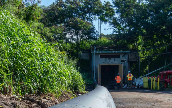 GAC Pipe Installed at Red Hill Well Shaft