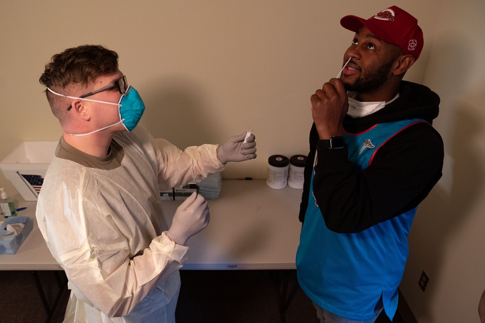 51st MDG dentist becomes the face of Osan’s COVID-19 ops