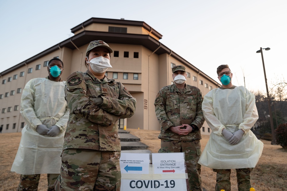 51st MDG dentist becomes the face of Osan’s COVID -19 ops