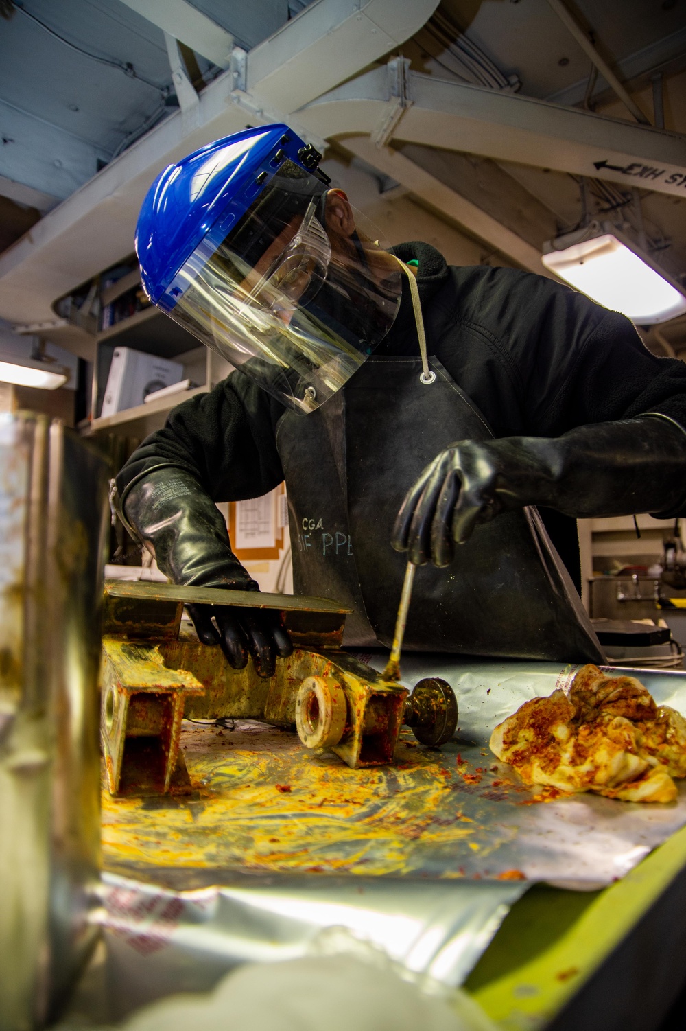 The Harry S. Truman Carrier Strike Group is on a scheduled deployment in the U.S. Sixth Fleet area of operations in support of naval operations to maintain maritime stability and security.