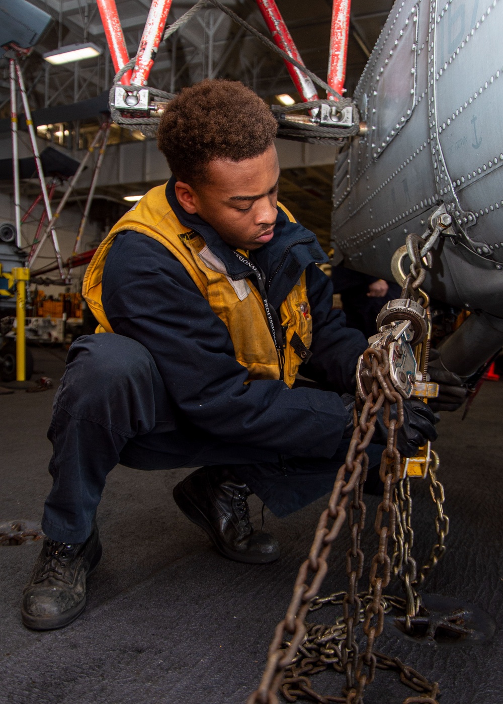 The Harry S. Truman Carrier Strike Group is on a scheduled deployment in the U.S. Sixth Fleet area of operations in support of naval operations to maintain maritime stability and security.