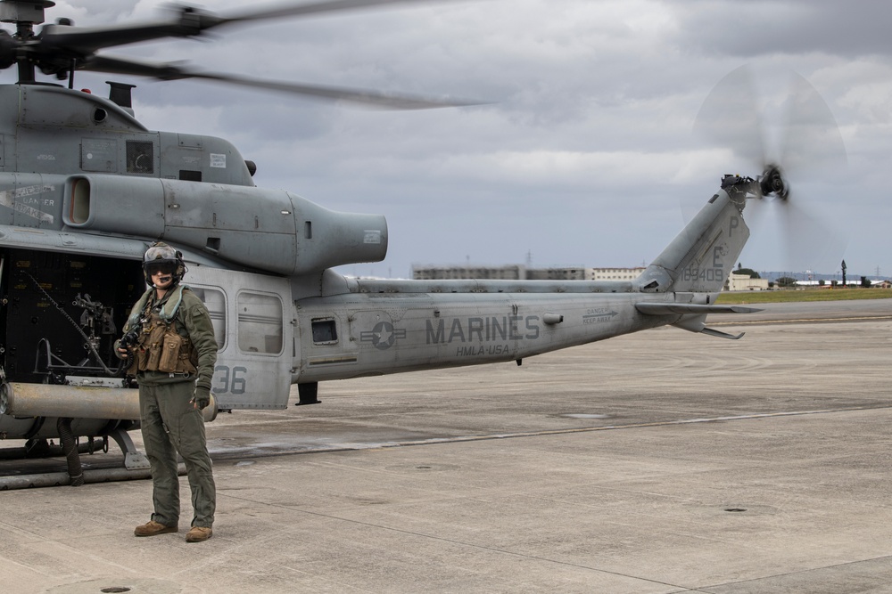 UH-1Y Huey Live Fire Shoot