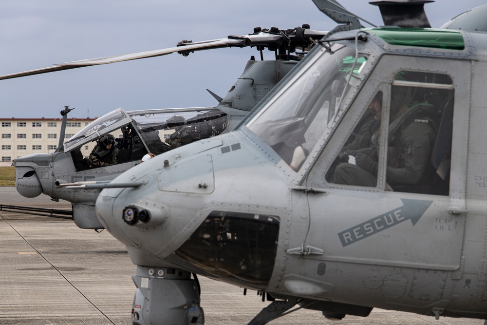 UH-1Y Huey Live Fire Shoot