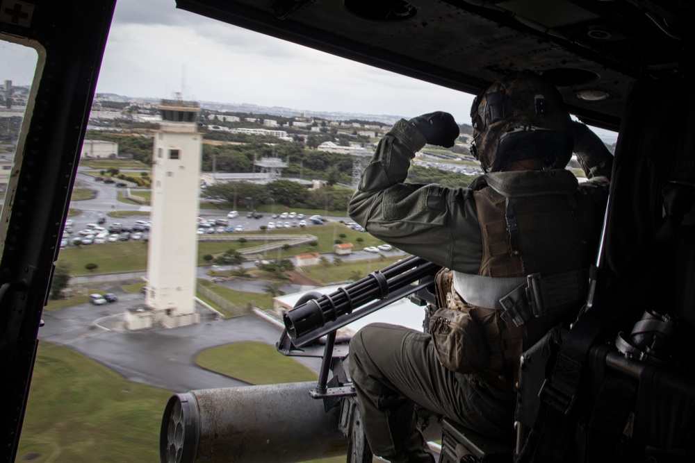 UH-1Y Huey Live Fire Shoot