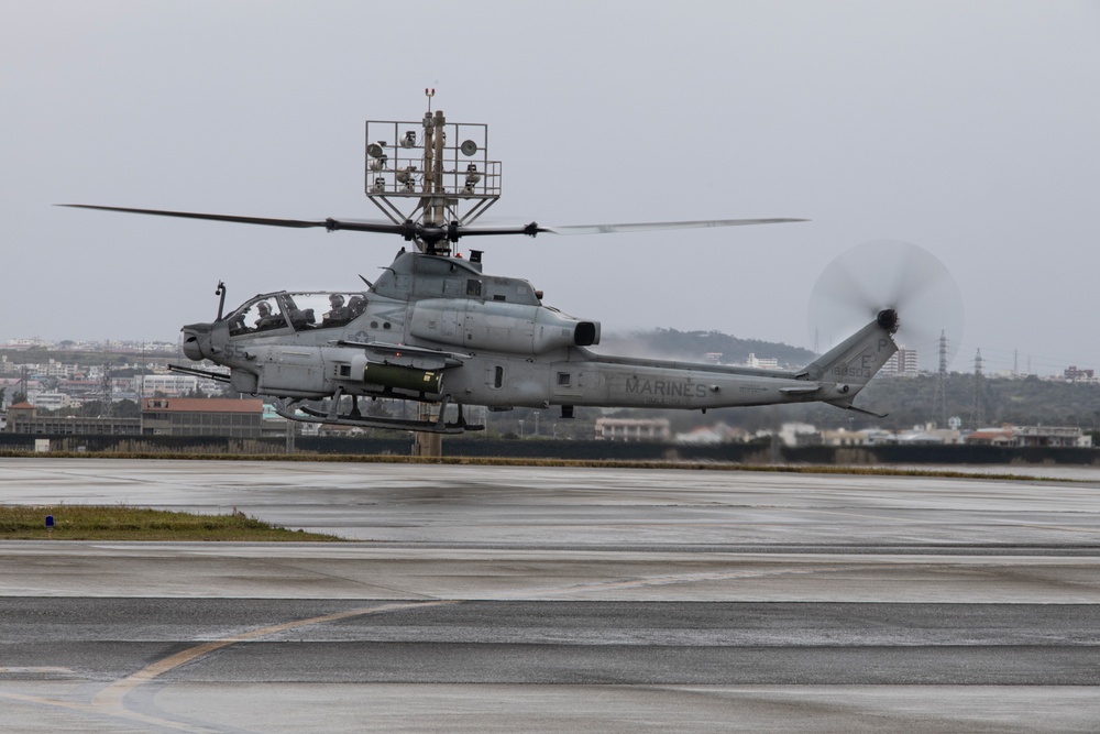 UH-1Y Huey Live Fire Shoot