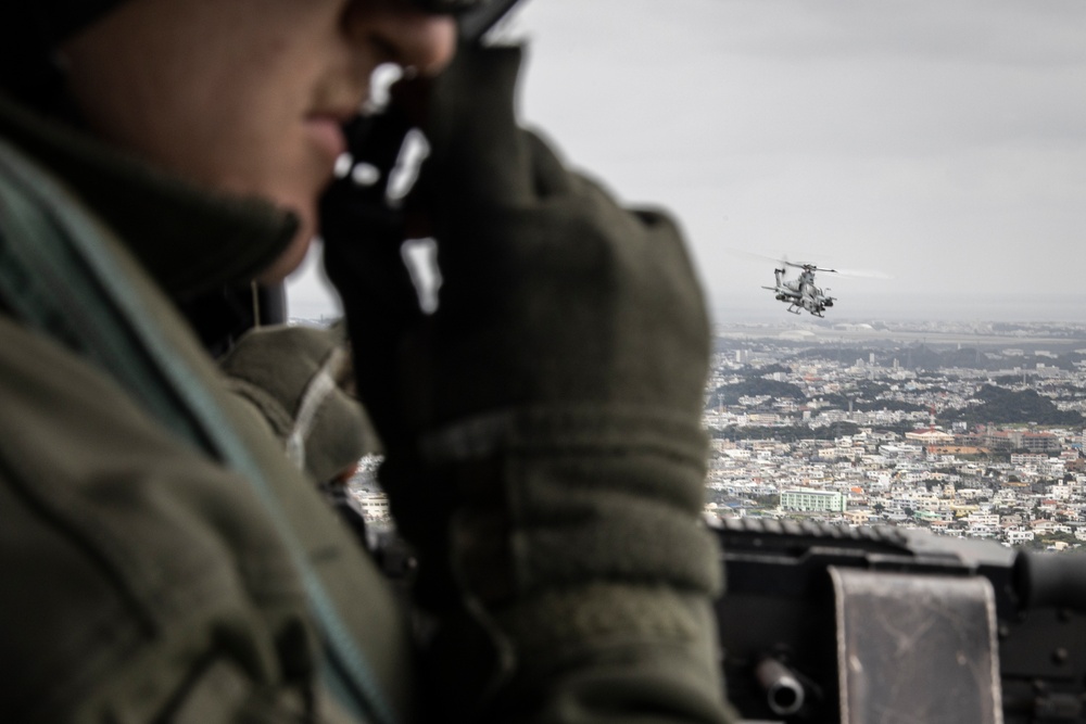 UH-1Y Huey Live Fire Shoot