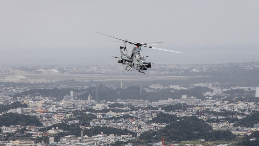 UH-1Y Huey Live Fire Shoot