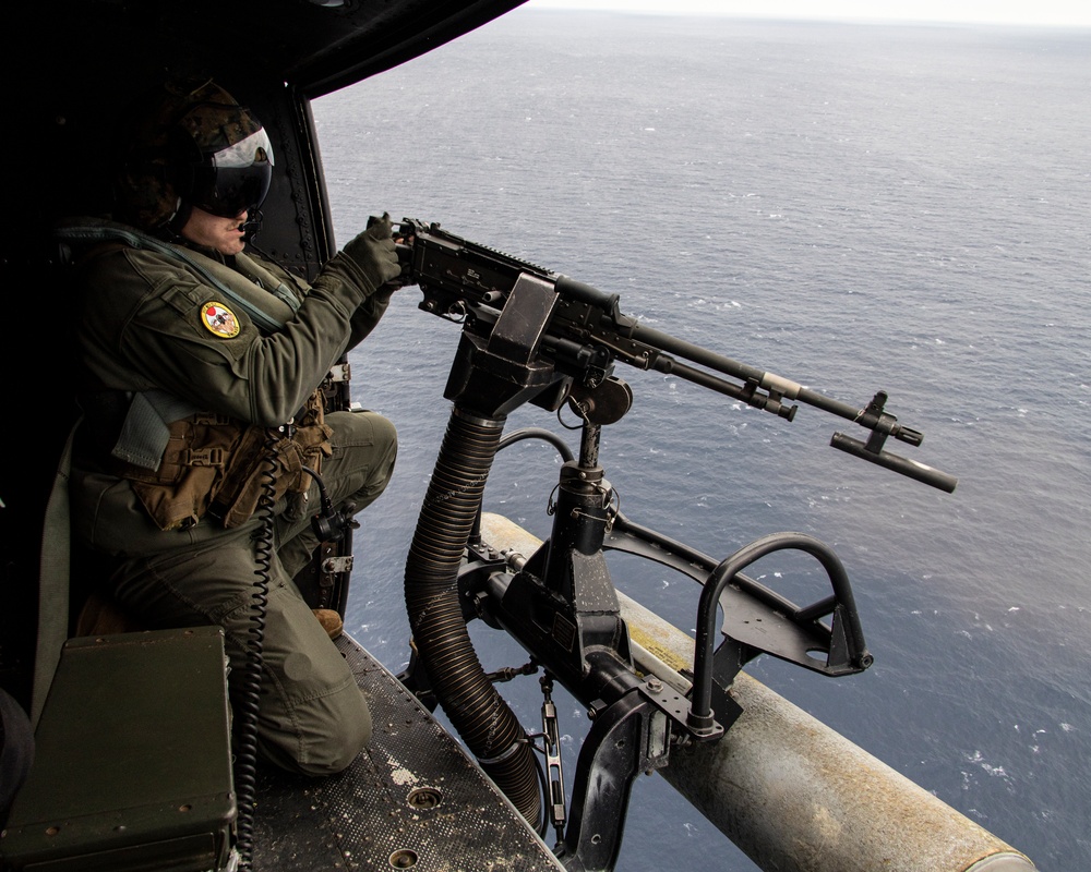 UH-1Y Huey Live Fire Shoot