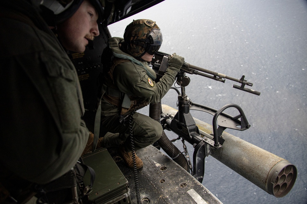 UH-1Y Huey Live Fire Shoot