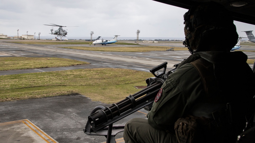 UH-1Y Huey Live Fire Shoot