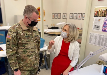 Army Sustainment Command leadership visits DLA Troop Support