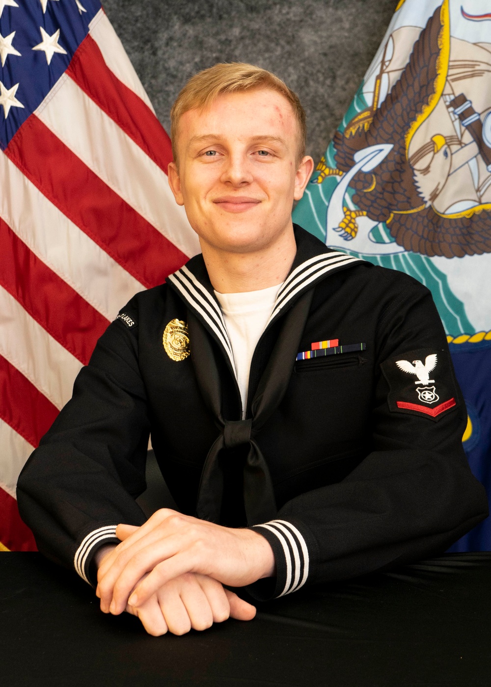 Bluejacket of the Quarter: Master-at-Arms 3rd Class Joshua Goodell