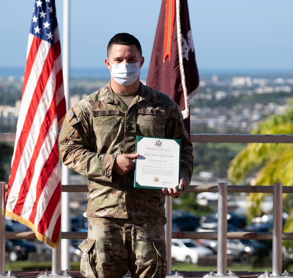 DVIDS - Images - Promotion Ceremony Staff Sgt. Manuel Santiago Dicupe ...