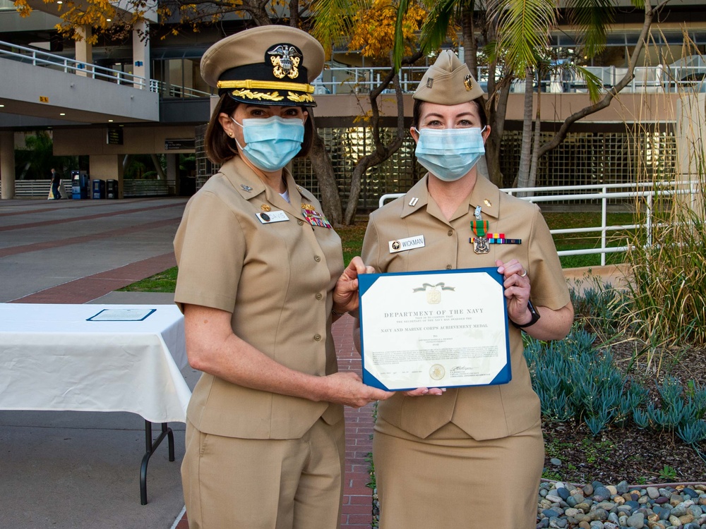 NMRTC San Diego Awards Sailors Jan. 14