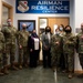 Chief Bass Visits Eielson AFB