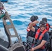 USCGC Stratton crew conduct OTH boat training