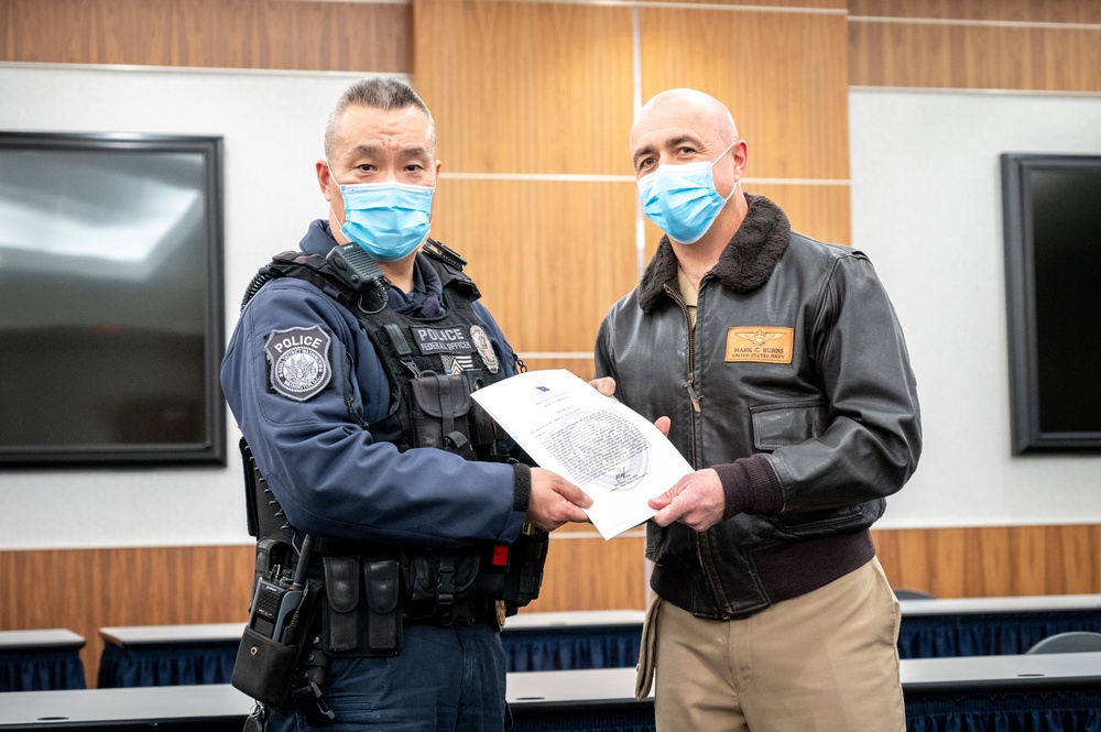NSAW Quarterly Awards Ceremony, Jan. 2022