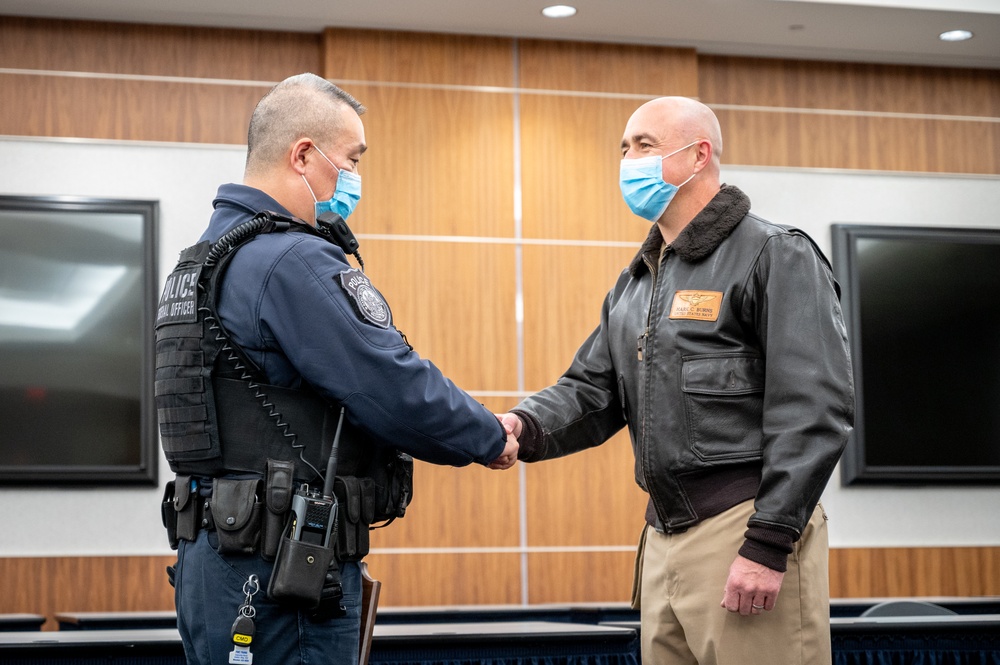 NSAW Quarterly Awards Ceremony, Jan. 2022