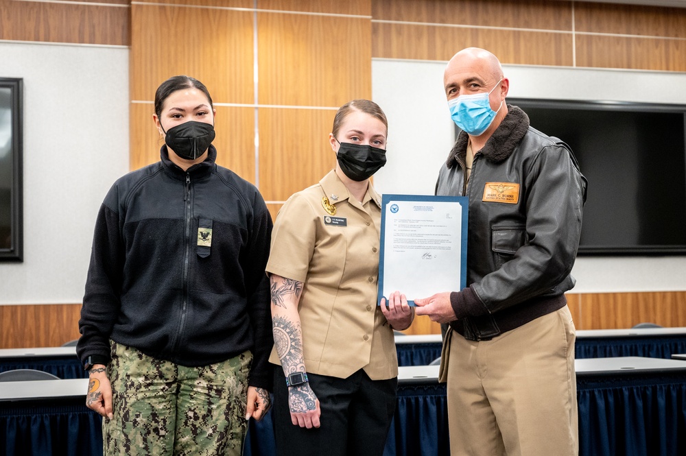 NSAW Quarterly Awards Ceremony, Jan. 2022