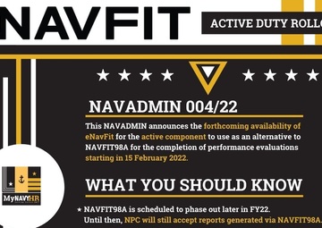 eNavFit Announced for the Active Component of the Fleet starting in February 2022
