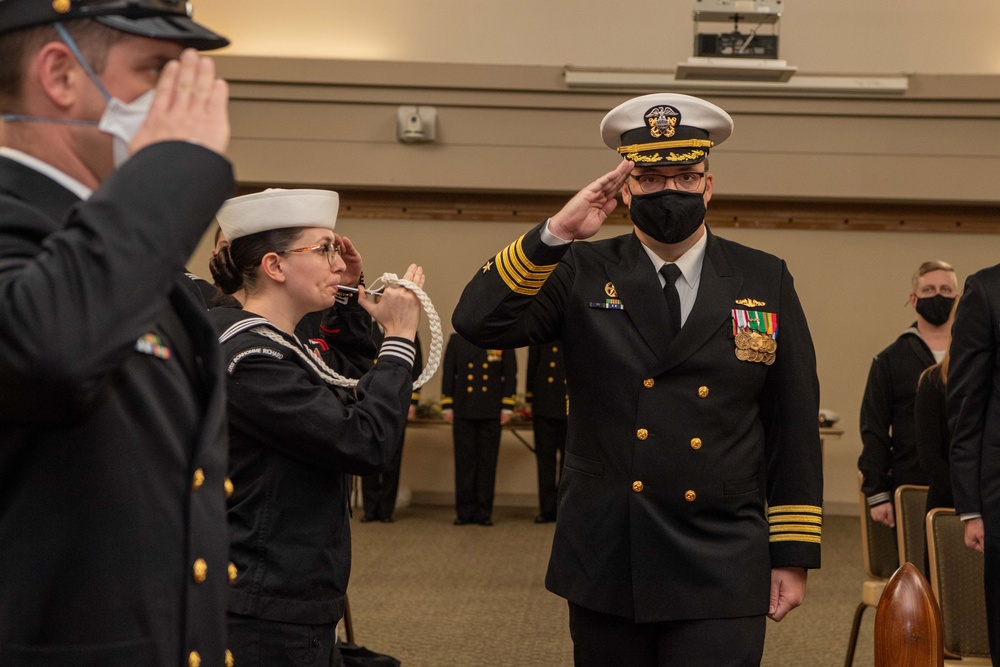 USS Connecticut Change of Command